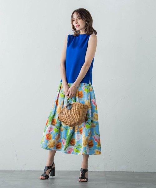 LUCINDAノースリーブニット≪手洗い可能≫ OCQ1498193467(11440円)