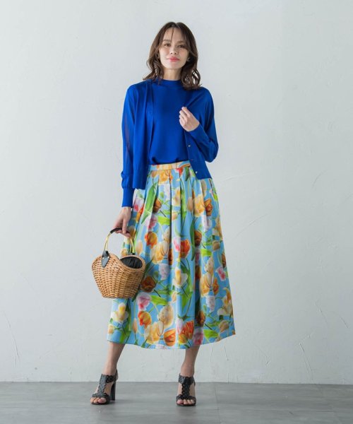 LUCINDAノースリーブニット≪手洗い可能≫ OCQ1498193467(11440円)