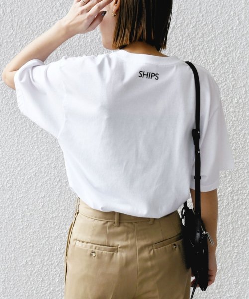 SHIPS WOMEN(シップス　ウィメン)/〈洗濯機可能〉THREE MINI PUFTS TEE ◇/img11