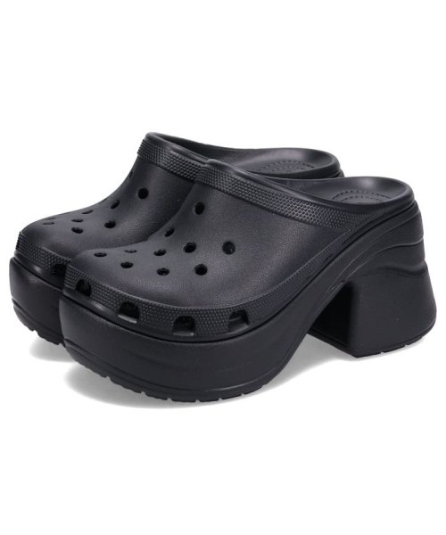 クロックス crocs サンダル クロッグサンダル サイレン レディース 厚底 ハイヒール SIREN CLOG ブラック 黒 208547 人気・おすすめ｜使いやすい・旅行におすすめ 品質保証 全国発送 正規品・日本国内発送・安心保証付き
