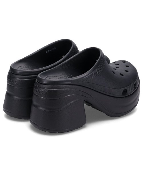 クロックス crocs サンダル クロッグサンダル サイレン レディース 厚底 ハイヒール SIREN CLOG ブラック 黒 208547 人気・おすすめ｜使いやすい・旅行におすすめ 品質保証 全国発送 正規品・日本国内発送・安心保証付き