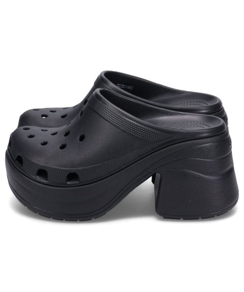 クロックス crocs サンダル クロッグサンダル サイレン レディース 厚底 ハイヒール SIREN CLOG ブラック 黒 208547 人気・おすすめ｜使いやすい・旅行におすすめ 品質保証 全国発送 正規品・日本国内発送・安心保証付き