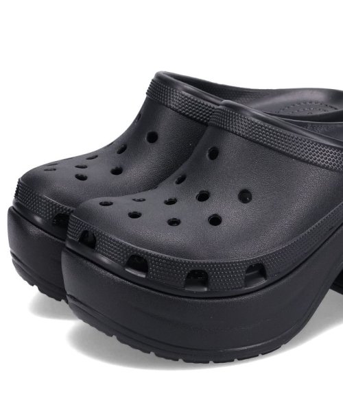 クロックス crocs サンダル クロッグサンダル サイレン レディース 厚底 ハイヒール SIREN CLOG ブラック 黒 208547 人気・おすすめ｜使いやすい・旅行におすすめ 品質保証 全国発送 正規品・日本国内発送・安心保証付き