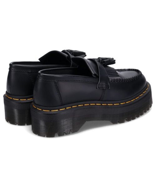 ドクターマーチン Dr.Martens タッセルローファー エイドリアン クアッド レディース 厚底 ADRIAN QUAD TASSEL LOAFER ブラッ QUAD Martens ADRIAN ドクターマーチン Dr TASSEL LOAFER