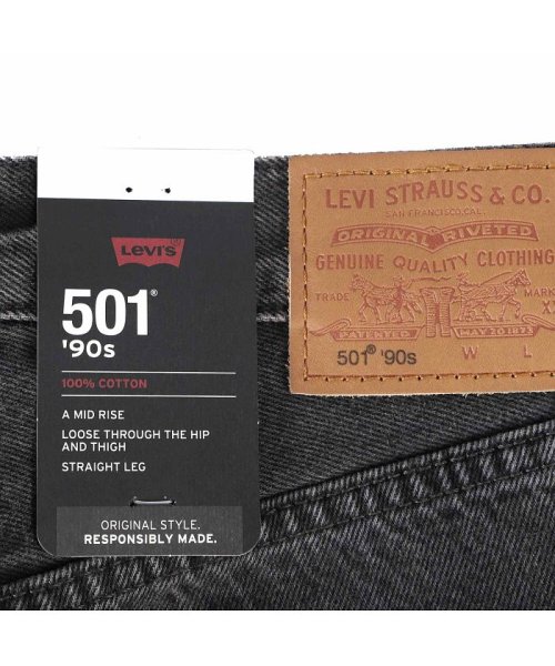 Levi's(リーバイス)/リーバイス LEVIS 501 デニム パンツ ジーンズ ジーパン レディース リラックスフィット 90S STITCH SCHOOL ブラック 黒 A1959/img08