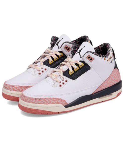 NIKE(NIKE)/NIKE AIR JORDAN 3 RETRO GS ナイキ エアジョーダン3 レトロ GS スニーカー レディース ホワイト 白 441140－100/img08