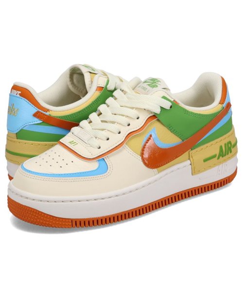 NIKE(ナイキ)/NIKE WMNS AIR FORCE 1 SHADOW ナイキ エアフォース1 シャドウ スニーカー レディース オフ ホワイト DZ1847－103/img01