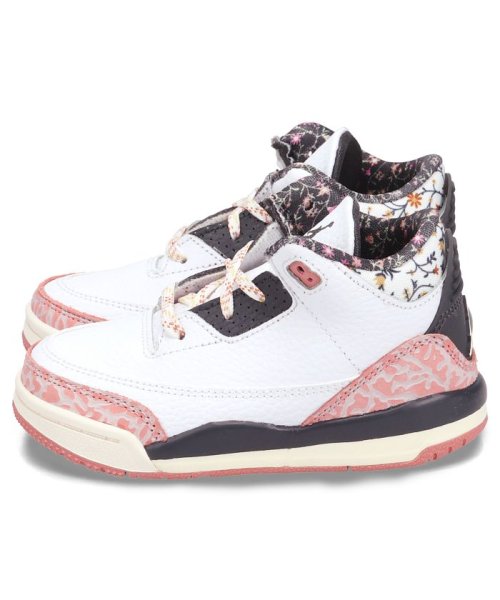 NIKE(ナイキ)/NIKE JORDAN 3 RETRO TS ナイキ ジョーダン3 レトロ TS スニーカー ベビー キッズ ホワイト 白 FQ9175－100/img03