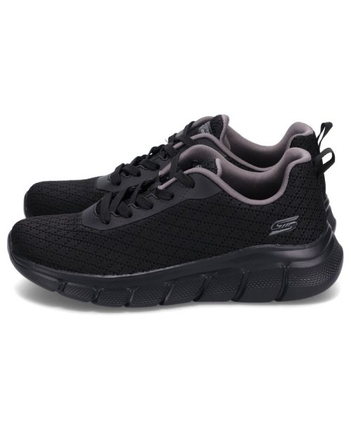 SKECHERS(スケッチャーズ)/スケッチャーズ SKECHERS スニーカー ボブス ビー フレックス クイック ピボット レディース BOBS B FLEX QUICK PIVOT ブラック/img03