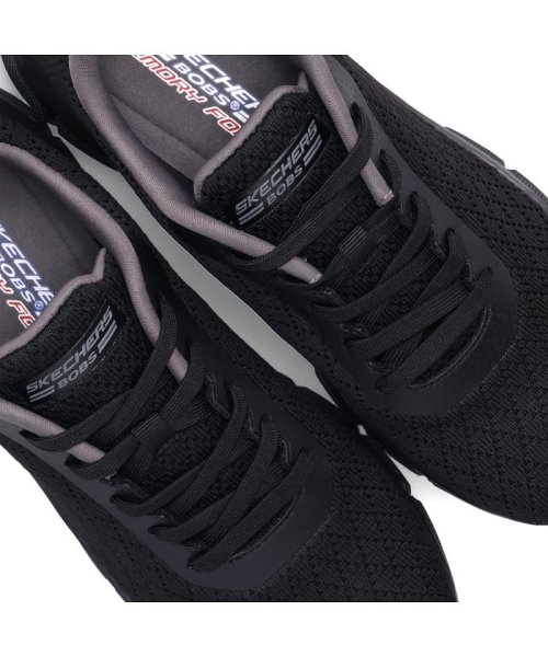 SKECHERS(スケッチャーズ)/スケッチャーズ SKECHERS スニーカー ボブス ビー フレックス クイック ピボット レディース BOBS B FLEX QUICK PIVOT ブラック/img06