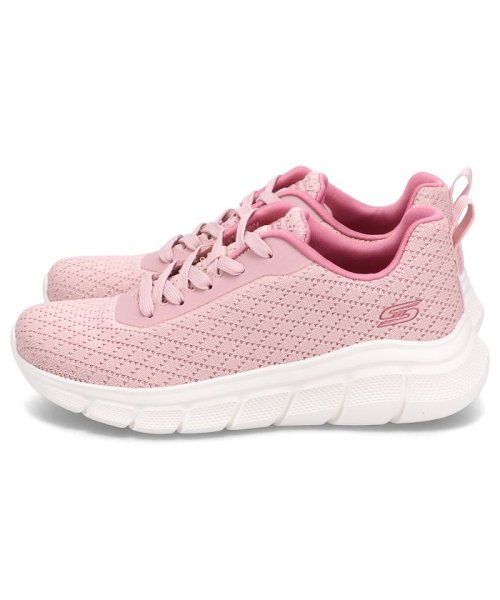 SKECHERS(スケッチャーズ)/スケッチャーズ SKECHERS スニーカー ボブス ビー フレックス クイック ピボット レディース BOBS B FLEX QUICK PIVOT ピンク /img03