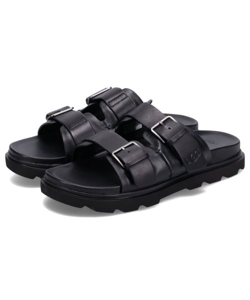 UGG(UGG)/UGG アグ サンダル スライドサンダル メンズ CAPITOLA BUCKLE SLIDE ブラック 黒 1153102/img08