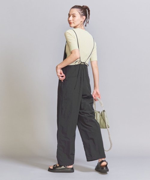 BEAUTY&YOUTH UNITED ARROWS(ビューティーアンドユース　ユナイテッドアローズ)/【WEB限定】ナイロンウェザー キャミソールサロペット －ウォッシャブル－/img04