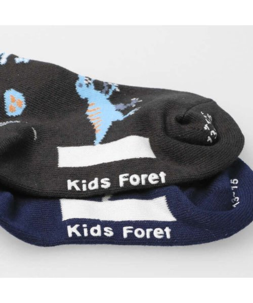 Kids Foret(キッズフォーレ)/【子供服】 Kids Foret (キッズフォーレ) 恐竜柄クルーソックス・靴下 14cm～20cm B33310/img04