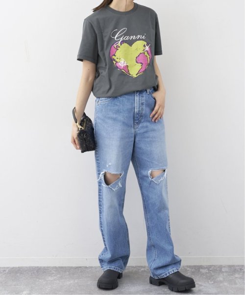 U by Spick&Span(ユーバイ　スピック＆スパン)/【GANNI / ガニー】 Basic Jersey Heart Relaxed Tee/img05