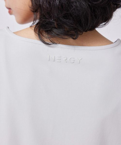 NERGY(ナージー)/【skin wear】保湿＆接触冷感＆吸水速乾 OMEGASPANレースアップTシャツ/img18