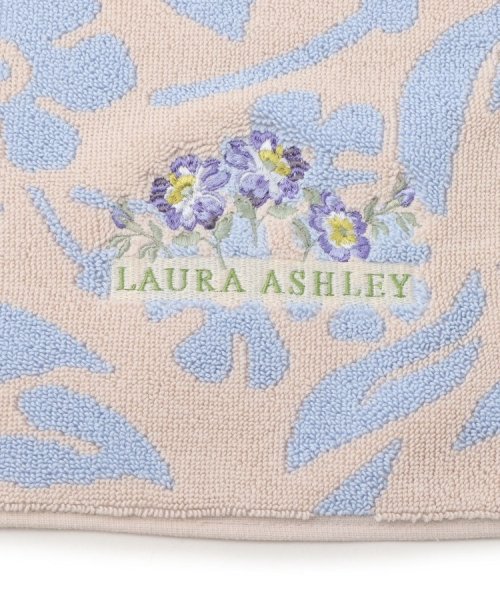  LAURA ASHLEY(ローラアシュレイ)/【洗える/乾きやすい/滑り止め加工】ガーデンブルーム柄　タオルマット/img03