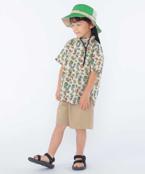 SHIPS KIDS(シップスキッズ)/SHIPS KIDS:100～130cm / リバティ プリント 半袖 シャツ/img06