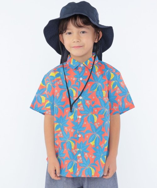 SHIPS KIDS(シップスキッズ)/SHIPS KIDS:100～130cm / リバティ プリント 半袖 シャツ/img11