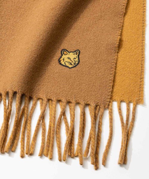 MAISON KITSUNE(メゾンキツネ)/メゾンキツネ MAISON KITSUNE LW06201WA0018 スカーフ FOX HEAD PATCH SCARF メンズ フォックスヘッド パッチ マ/img03