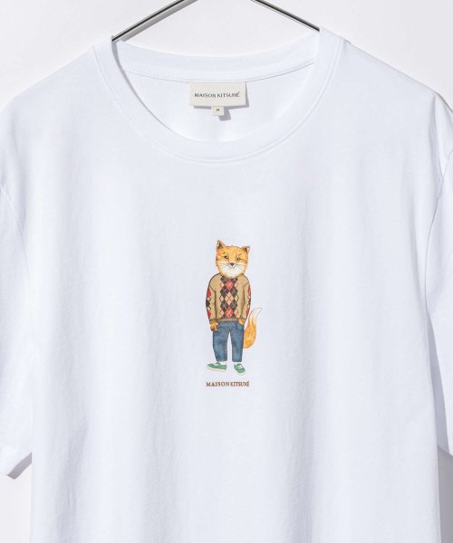 MAISON KITSUNE(メゾンキツネ)/メゾンキツネ MAISON KITSUNE LM00111KJ0008 Tシャツ DRESSED FOX REGULAR TEE SHIRT レディース 半袖 /img02
