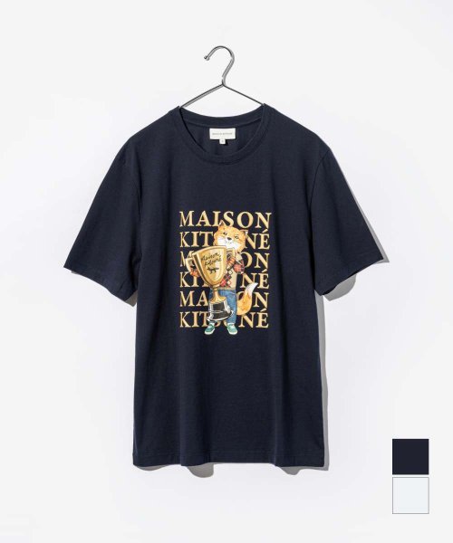 MAISON KITSUNE(メゾンキツネ)/メゾンキツネ MAISON KITSUNE LM00123KJ0008 Tシャツ FOX CHAMPION REGULAR TEE－SHIRT メンズ 半袖 春/img01