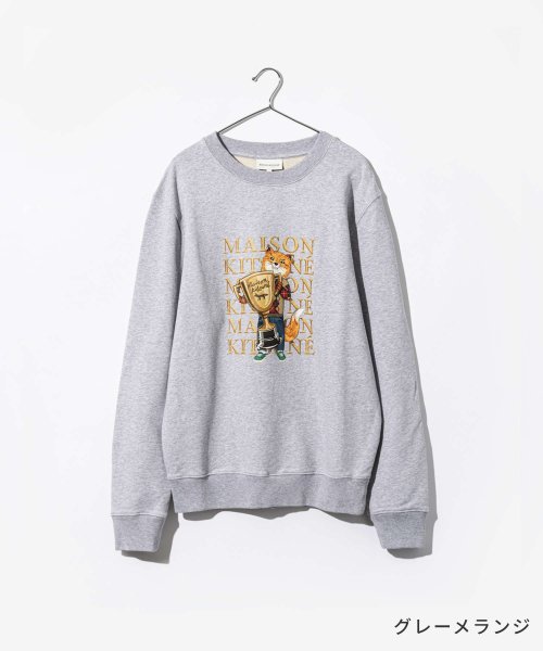 MAISON KITSUNE(メゾンキツネ)/メゾンキツネ MAISON KITSUNE LM00311KM0001 スウェット FOX CHAMPION REGULAR SWEATSHIRT メンズ 長袖/img04