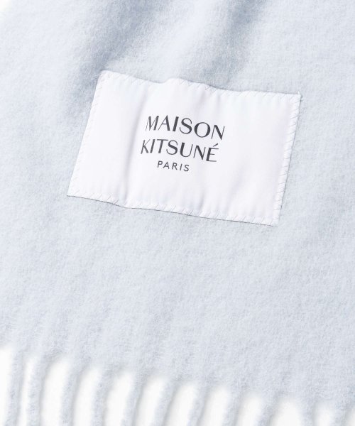 MAISON KITSUNE(メゾンキツネ)/メゾンキツネ MAISON KITSUNE LM06206WA0022 スカーフ BABY ALPACA PLAIN SCARF メンズ マフラー ウール プレ/img09