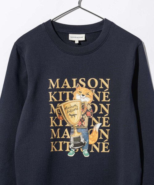 MAISON KITSUNE(メゾンキツネ)/メゾンキツネ MAISON KITSUNE LW00310KM0001 スウェット FOX CHAMPION REGULAR SWEATSHIRT レディース /img01