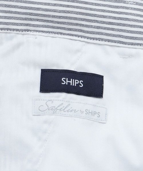 SHIPS MEN(シップス　メン)/SHIPS:〈手洗い可能/セットアップ対応〉サフィラン リネン ソロ サッカー パンツ/img18