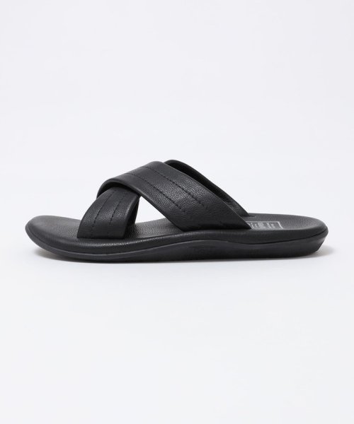 SHIPS MEN(シップス　メン)/【SHIPS 別注】ISLANDSLIPPER: クロス レザー サンダル/img05