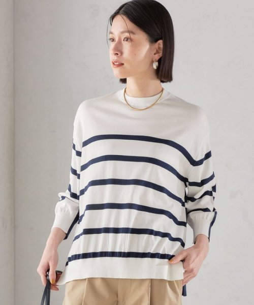 SHIPS WOMEN(シップス　ウィメン)/Primary Navy Label:SEAISLAND コットン ボーダー TEE ◇/img08