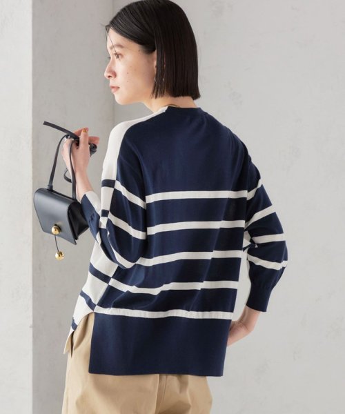 SHIPS WOMEN(シップス　ウィメン)/Primary Navy Label:SEAISLAND コットン ボーダー TEE ◇/img09