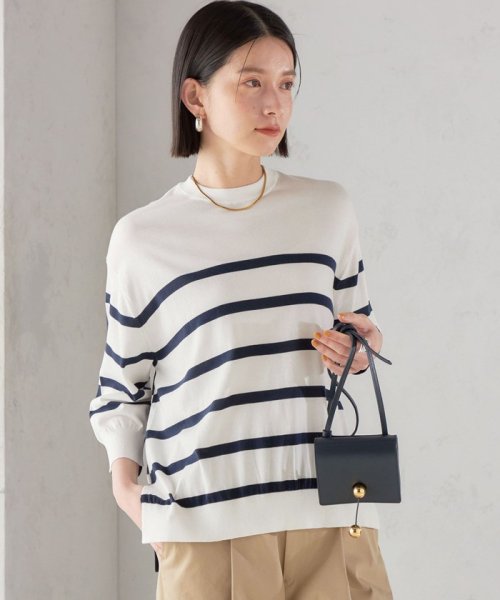 SHIPS WOMEN(シップス　ウィメン)/Primary Navy Label:SEAISLAND コットン ボーダー TEE ◇/img13