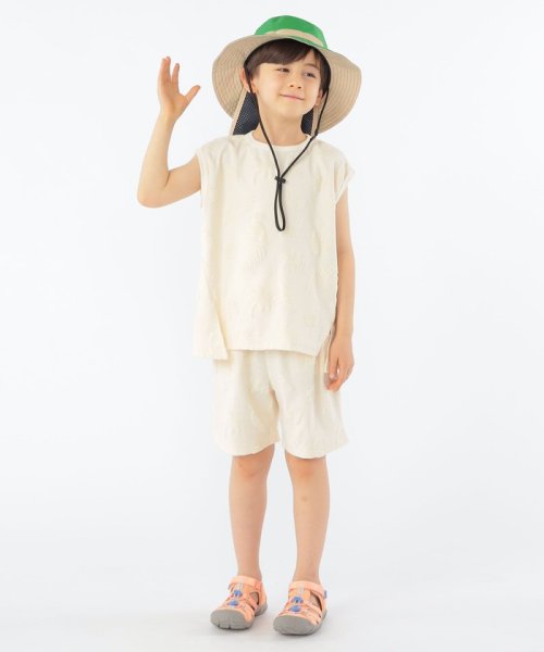 SHIPS KIDS(シップスキッズ)/SHIPS KIDS:100～130cm / パイル ジャカード ノースリーブ TEE/img05