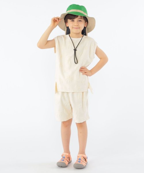 SHIPS KIDS(シップスキッズ)/SHIPS KIDS:100～130cm / パイル ジャカード ノースリーブ TEE/img07