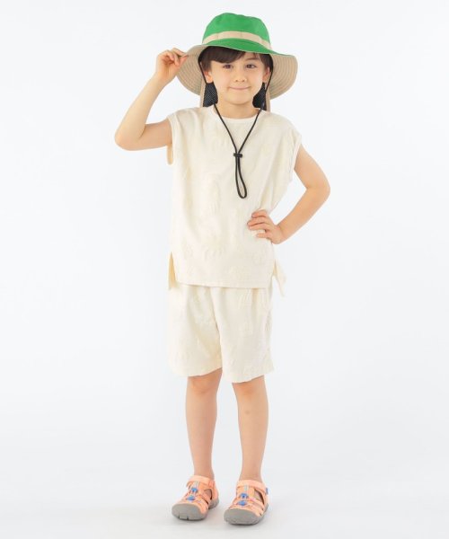 SHIPS KIDS(シップスキッズ)/SHIPS KIDS:100～130cm / パイル ジャカード ノースリーブ TEE/img08