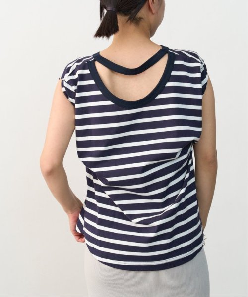 VERMEIL par iena(ヴェルメイユ　パー　イエナ)/Cotton ボーダースリットTシャツ/img12