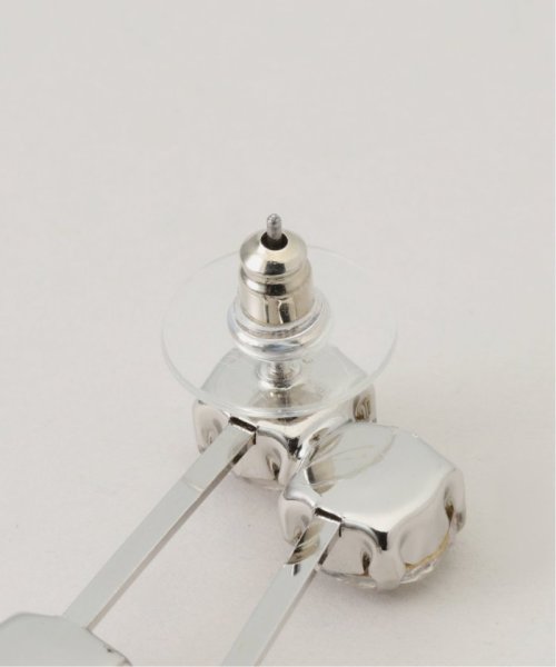 【Kenneth Jay Lane/ケネス ジェイ レーン】2row drop pierced earri：ピアス ジェイ Kenneth Jay Lane/ケネス レーン