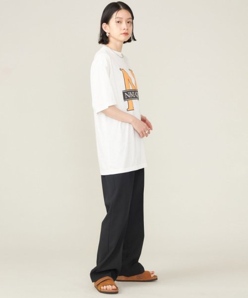 SHIPS WOMEN(シップス　ウィメン)/《予約》SHIPS NINE CASE:〈洗濯機可能〉N TEE◆/img22