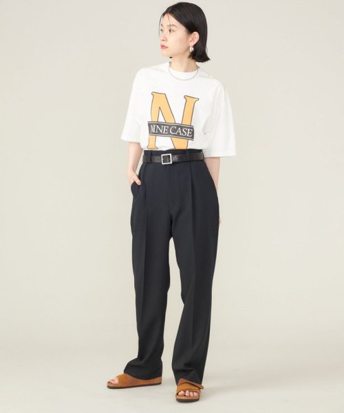 SHIPS WOMEN(シップス　ウィメン)/《予約》SHIPS NINE CASE:〈洗濯機可能〉N TEE◆/img25