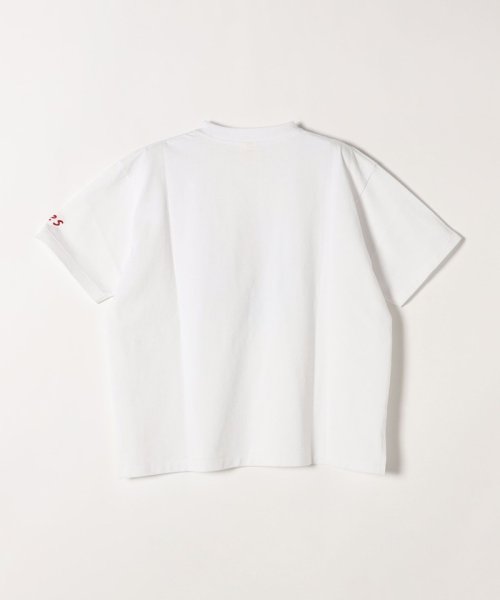 SHIPS any WOMEN(シップス　エニィ　ウィメン)/【SHIPS any別注】Collegiate Pacific:〈洗濯機可能〉V ガゼット プリント Tシャツ 24SS/img16