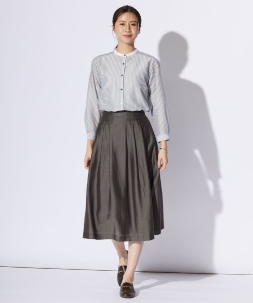 J.PRESS LADIES（LARGE SIZE）(J．プレス　レディス（大きいサイズ）)/シアーピンストライプ カットソー/img06