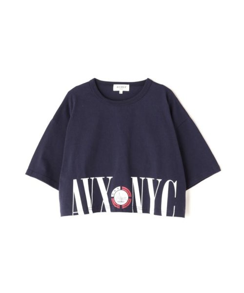 AVIREX(AVIREX)/HEM LOGO PRINT T－SHIRT/ヘムロゴプリントTシャツ/img13