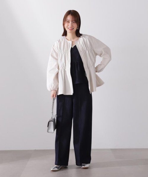 N Natural Beauty Basic(エヌナチュラルビューティベーシック)/センタープレススラックスパンツ《S Size Line》/img44