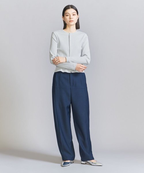 BEAUTY&YOUTH UNITED ARROWS(ビューティーアンドユース　ユナイテッドアローズ)/【WEB限定】フェイクパールスナップボタン リブカーディガン －ウォッシャブル－/img13