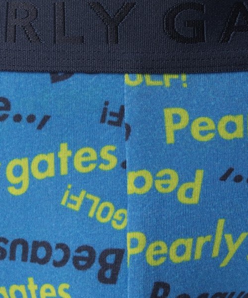 PEARLY GATES(パーリーゲイツ)/パーリーゲイツ　シーズンロゴ柄　ボクサーパンツ/img04