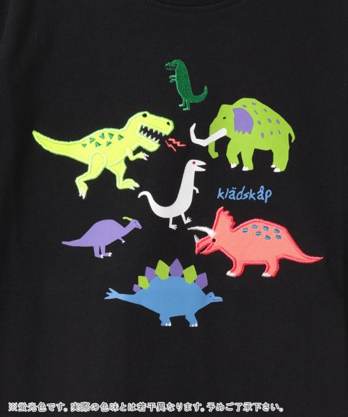 kladskap(クレードスコープ)/カラフル恐竜半袖Tシャツ/img04