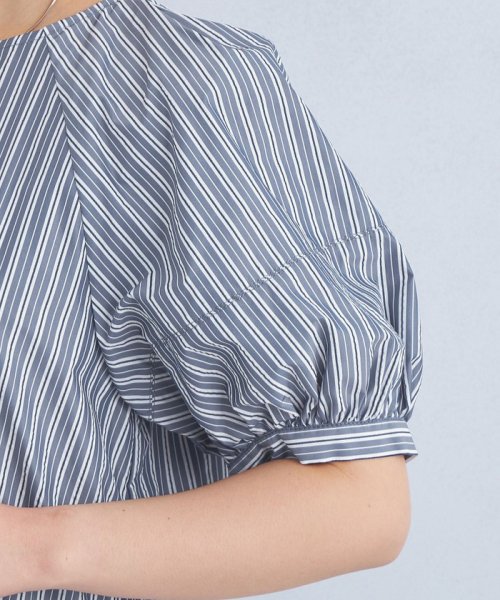 ［size SHORT/TALLあり］ドビー ストライプ コンシャス ワンピース －マシンウォッシャブル－ －マシンウォッシャブル－ ワンピース ［size コンシャス ストライプ SHORT/TALLあり］ドビー L1222644536(9295円)