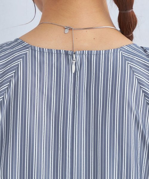 ［size SHORT/TALLあり］ドビー ストライプ コンシャス ワンピース －マシンウォッシャブル－ －マシンウォッシャブル－ ワンピース ［size コンシャス ストライプ SHORT/TALLあり］ドビー L1222644536(9295円)